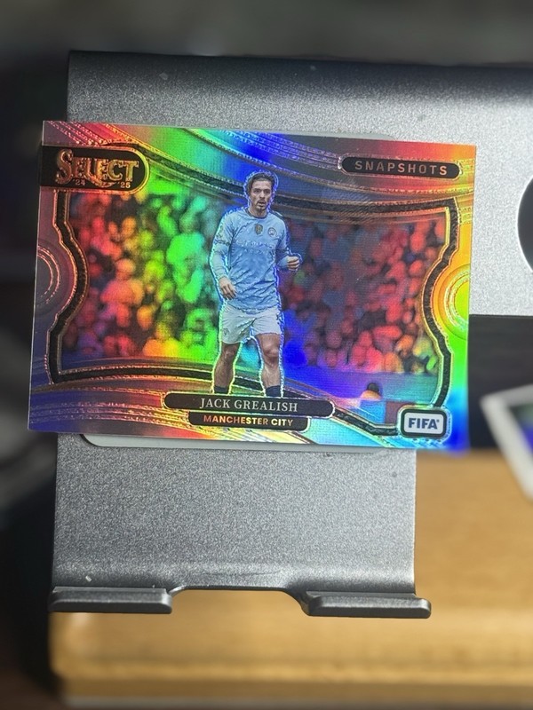 Jack Grealish 2024-25 Panini Select FIFA Snapshots Silver Prizm #5