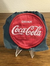 Vintage Coca Cola Coke Patch 3 Inch Round - Employee shirt?