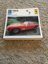 Car Collectors Club Collectable Classic Vintage Cars Info Cards, Edito Italy x86