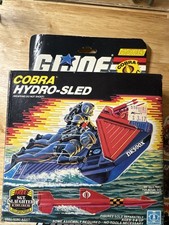 Hasbro Cobra Hydro Sled 1986 G.I. Joe Action Figure Vehicle Sealed Contents