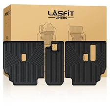 LASFIT Seatback Mats for Toyota 4Runner 2013-2024 7 Seats TPE Backrest Mats