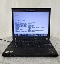 IBM ThinkPad T60 1953D9U PC Laptop INTEL CORE DUO T2300 512MB 60GB SEE NOTES