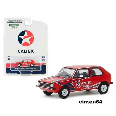 Greenlight - 1975 Volkswagen Golf Mk1 - ''Caltex with Techron'' - 30132 - 1:64