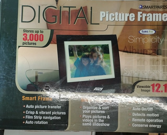 Smartparts SPX12 12.1" Digital Picture Frame for sale online eBay