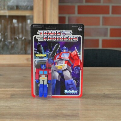 Super7 ReAction Transformers The Movie 1986 Optimus Prime