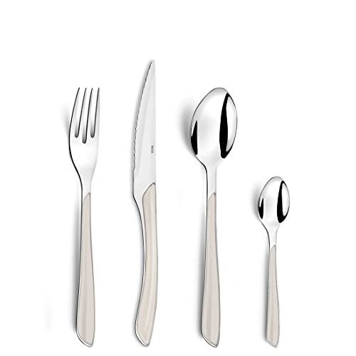 Amefa Eclat- Servizio di posate, Acciaio inox, 24 pezzi