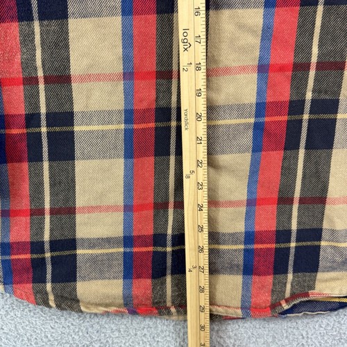 Vintage Big Mac Shirt Mens XL Plaid Long Sleeve 80s Button Flannel Cowboy USA - Picture 10 of 11