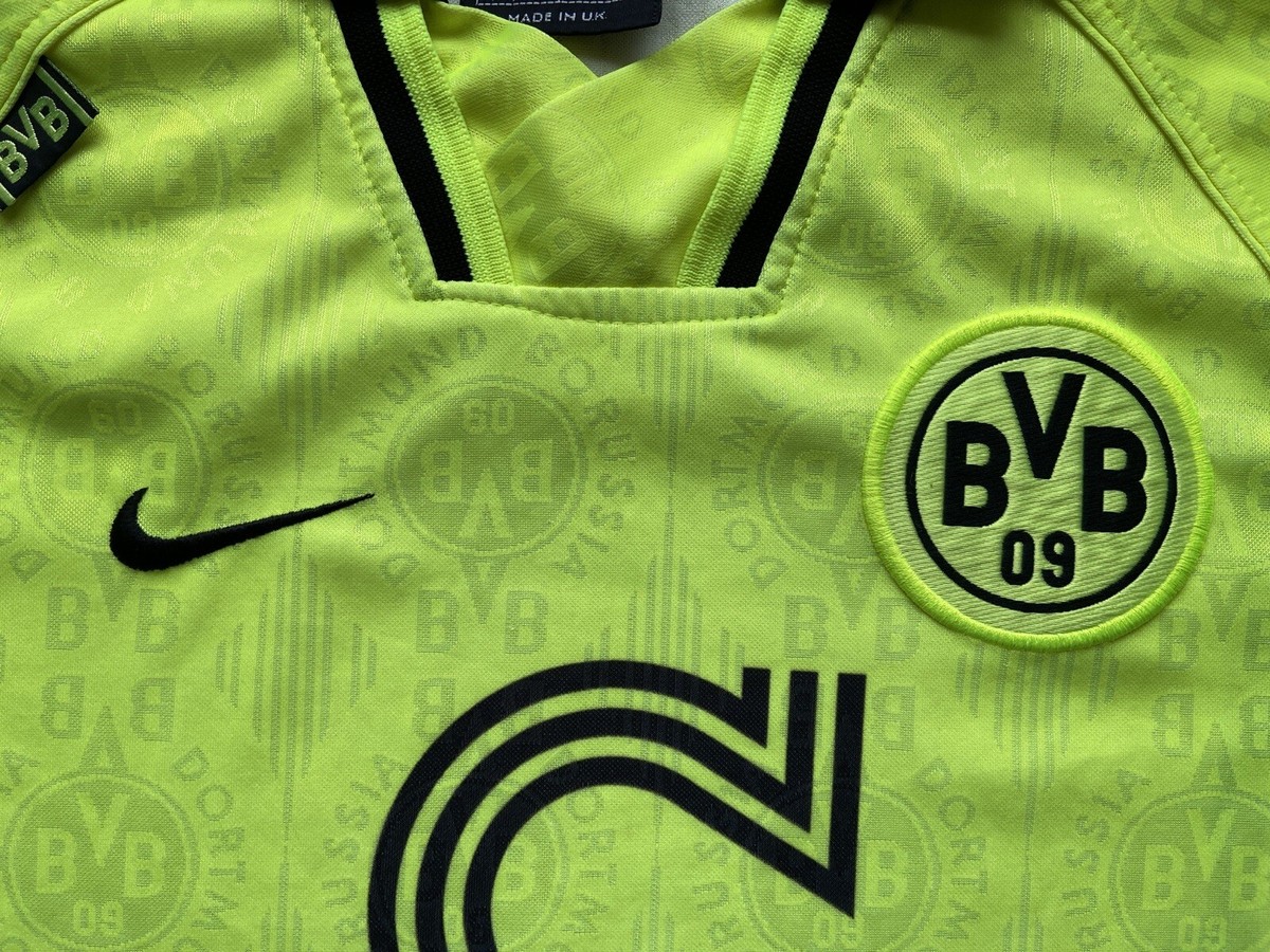 BORUSSIA DORTMUND 1996 1997 HOME SHIRT JERSEY LONG SLEEVE BORUSSIA DORTMUND 1996 1997 HOME SHIRT JERSEY LONG SLEEVE