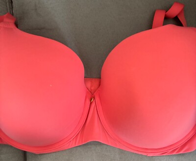  NATORI 736096 Chic Comfort Full-Figure Contour Bra 36DDD Coral
