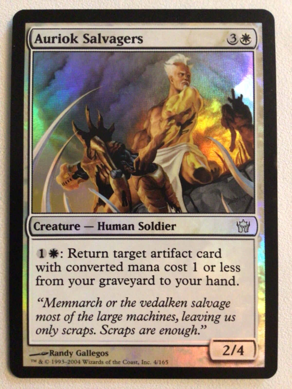Auriok Salvagers X1 NM FOIL Fifth Dawn MTG