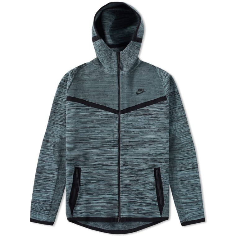 Nike Men's Tech Knit Windrunner Hoodie Jacket, Size XS 728685-011