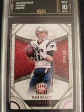 2016 Tom Brady Crown Royale Pink #78  4/199 Gem Mint!