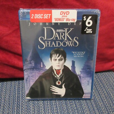 Dark Shadows  Blu-ray 2 Disc  New Sealed