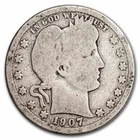 1907-D Barber Quarter Good/VG - SKU#13875