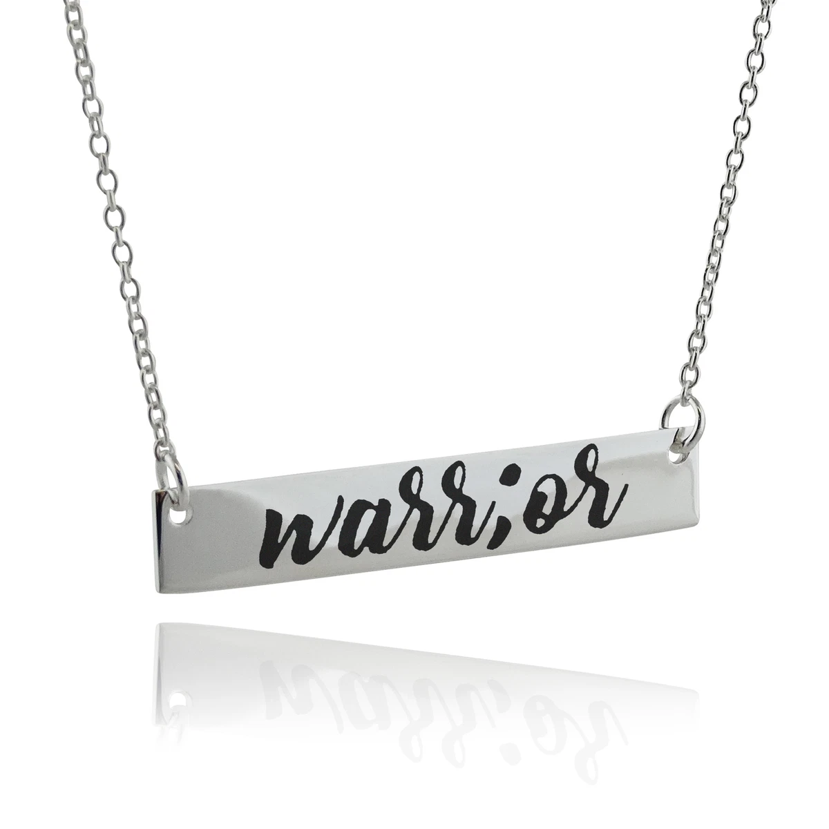 Warrior bar hotsell necklace