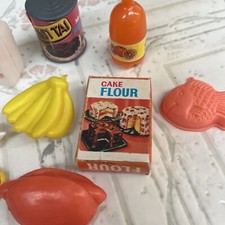 Vintage Play Food Lot Unknown Age Or Maker
