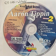 20488 AARON TIPPIN   CHARTBUSTERE KARAOKE CDG