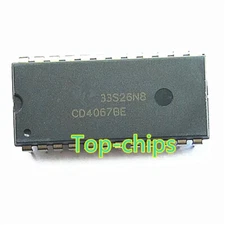 10PCS CD4067BE DIP-24 CD4067 Multiplexers/Demultiplexer 