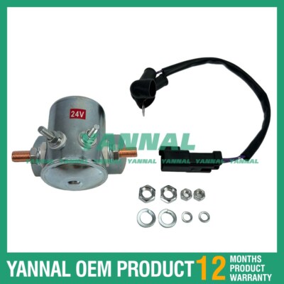 398-0940 Solenoid for Caterpillar 3126B Fit Truck Sennebogen 840 R-HD excavator