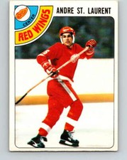 1978-79 O-Pee-Chee #32 Andre St. Laurent  Detroit Red Wings V21240