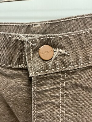 Carhartt Flame Resistant 2112 CAT 2 Mens Sz 40x 32 Original Brown