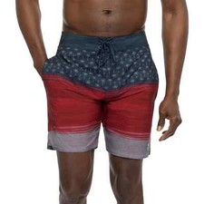 TRAVISMATHEW MENS MURICA FUN BOARDSHORTS SIZE 40 NWT 90