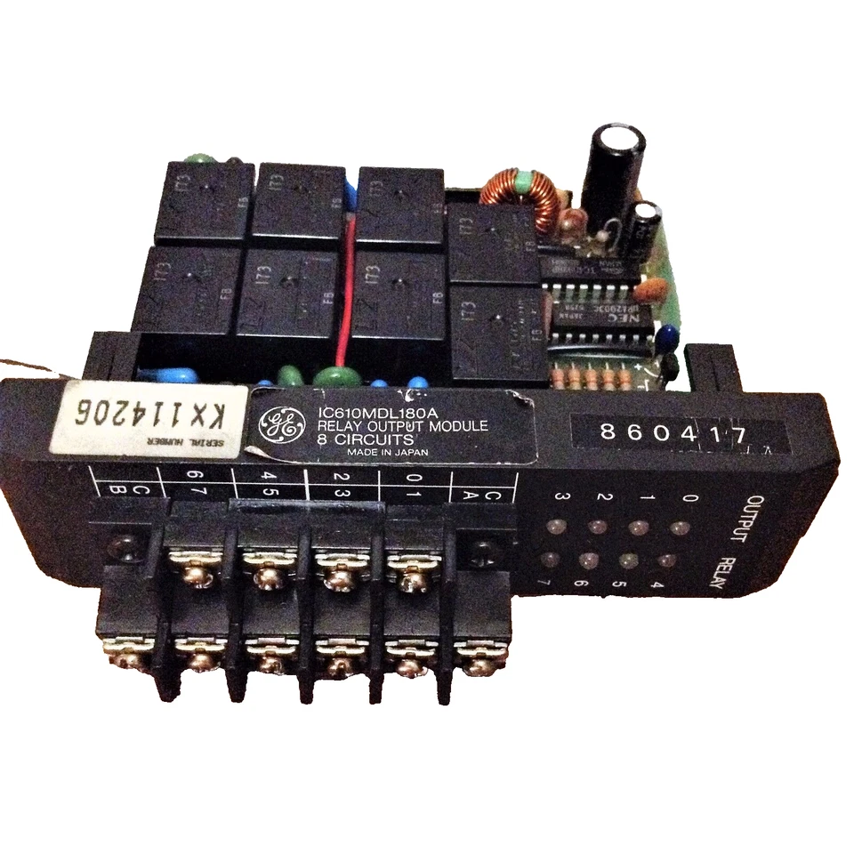 GENERAL ELECTRIC IC610MDL180A RELAY OUTPUT MODULE - Image 3 of 3