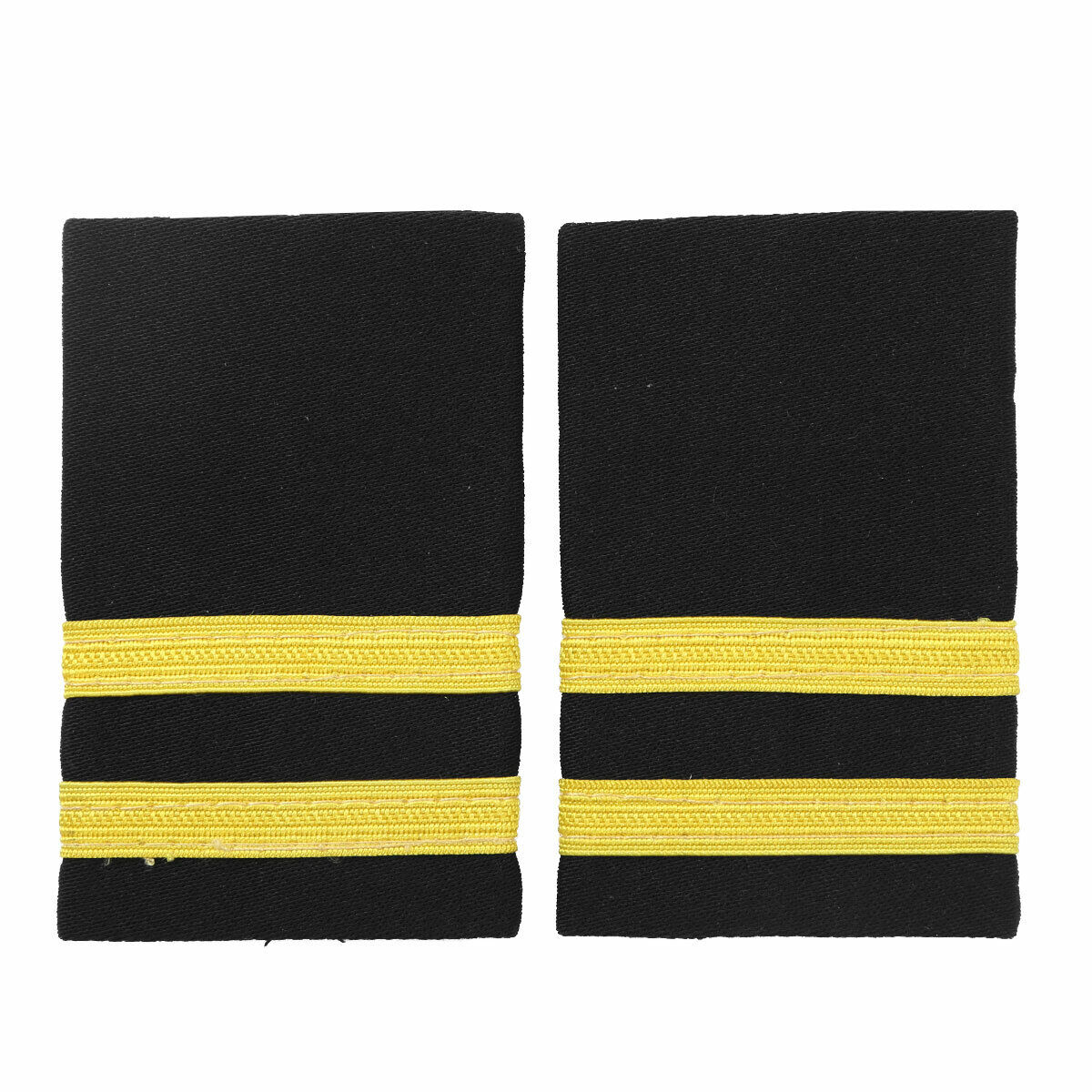 Nylon Traditional Pilot Uniform Epaulet Captain Shoulder Board Stripes  Epaulette