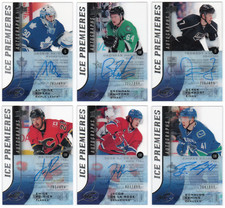 2015-16 Upper Deck Ice Ice Premieres Autographs RC On Card Auto /499 - Pick Any