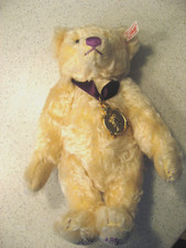 Steiff Teddy Bear Celebrating Diamond Jubilee of Queen Elizabeth II w/Necklace