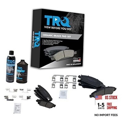 Front & Rear Brake Pads Brake Chemical Kit Ceramic Compatible with 2015-2020