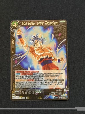 Dragon Ball Card BT30-085 Son Goku, Ultra Technique R Near Mint