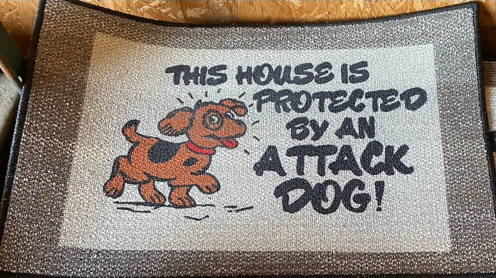 Guard Dog House Protection Mat for Indoor Outdoor Garage Use