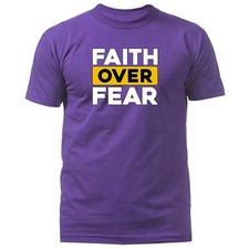 Faith Over Fear Christian Religious God Bible Church Jesus Christ T-shirt