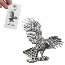 Harris Hawk Pin Pewter Badge Bird Of Prey Brooch Tie Lapel Hat Pin Jewellery