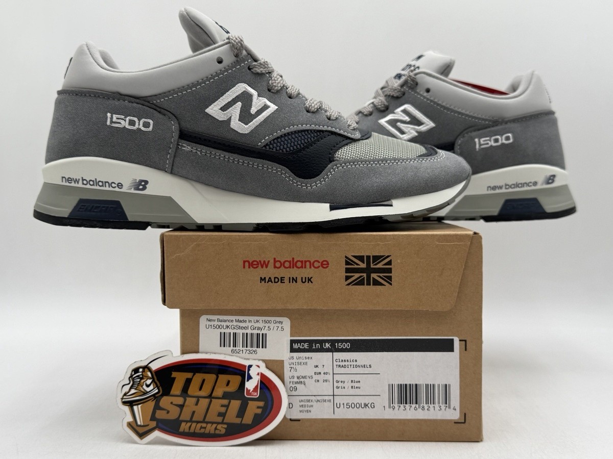 DS New Balance 1500 Steel Grey 2024 Size 7.5 Rare Authentic