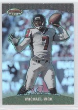 2004 Bowman's Best Green 299/499 Michael Vick #75 5wg