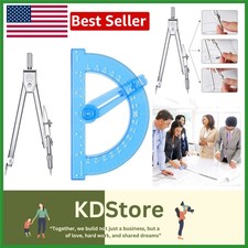 Precision Student Geometry Set with Swing Arm Protractor