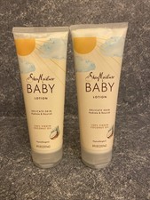 2Pk- SheaMoisture Baby Lotion 8 Fl Oz Coconut Oil and Shea Butter Moisturizer