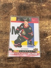 2021-22 Upper Deck UD Canvas Young Guns Cole Reinhardt Ottawa Senators #C217