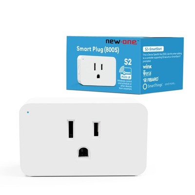 Zwave Plug 800 Series Smart Outlet Repeater Compatible with Hubitat 2GIG