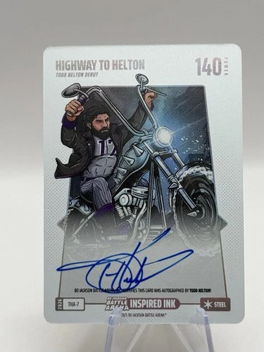 Highway to Helton Todd Helton 2026 Bo Jackson Battle Arena Steel Auto THA-7