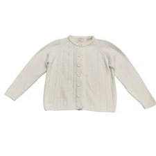 Vintage Carol Brent Cardigan Sweater Size 40 (Large) Knit Montgomery Ward 70s