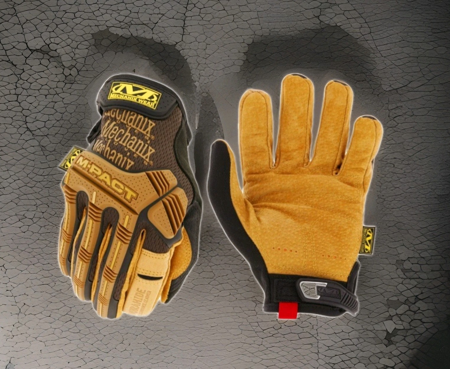 Mechanix Wear Impact Durahide Leather Gloves Large