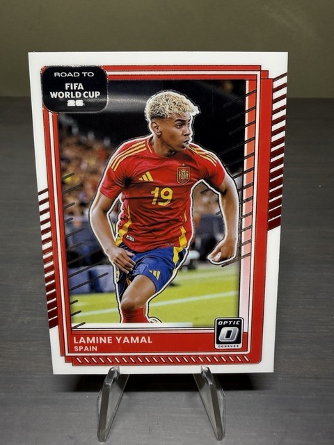 2025-26 Panini Donruss Road to World Cup 26 #10 Lamine Yamal Optic Spain