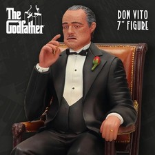 The Godfather Vito Corleone Figure The Godfather Vito Corleone Posed Figure Doll