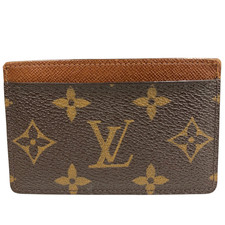 Auth Louis Vuitton Porte Cult Sample Card Case Monogram Pass Case M61733 SP0034