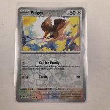 Pidgy 016/165 Reverse Holo Scarlet & Violet 151 Pokemon TCG NM