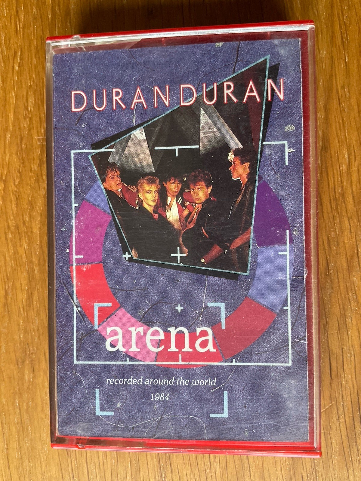 Duran Duran Cassette Tape Arena 1984 Original Red Case EMI Records