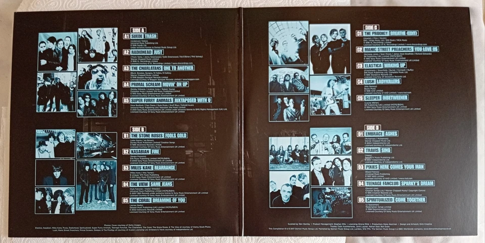 Indie Compilation Indie Anthems 2017 Gatefold Ex. Condition Double LP Vinyl. - Image 3 of 4